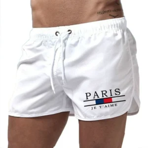 Daily Summer Men's Shorts 2025 Beach Trunks Swim Gym Pants Quick Drying Swimming Homme Surf Ventilate Drawstring Fashion Casual